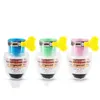 Soffione doccia a sei strati in colore casuale (confezionato)