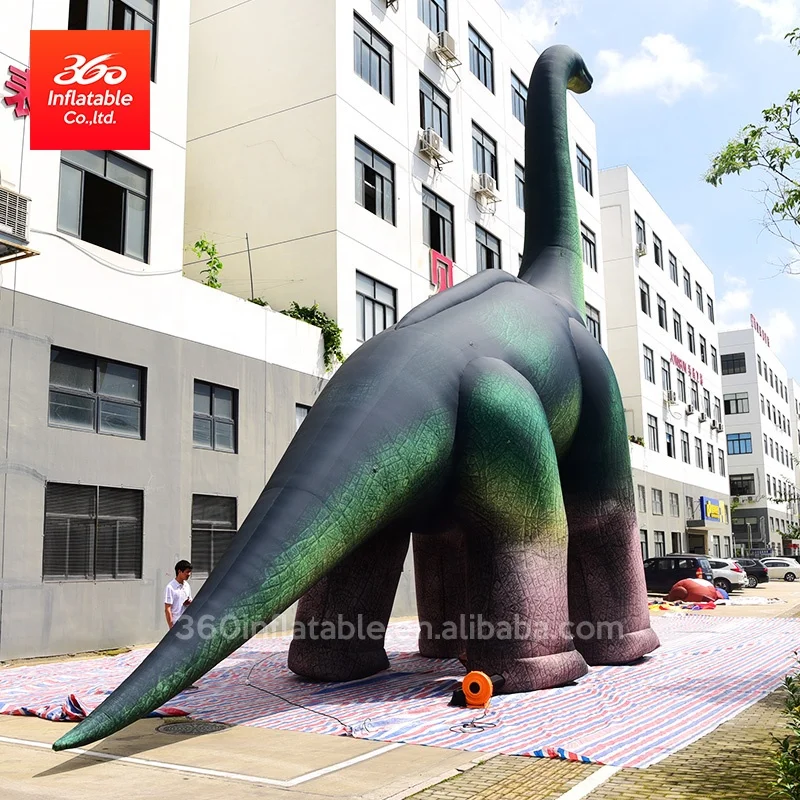 360 Inflatable Customized Logo and Print Inflatable Mascot Animal Huge Giant   Dinosaur Cartoon Advertising Inflatables