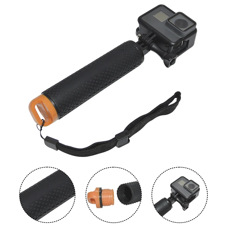Waterproof Floating Hand Grip for GoPro Camera Hero12 11 10 9 8 7 6 5 4 Handler Handle Mount Accessories for GoPro Floating Grip