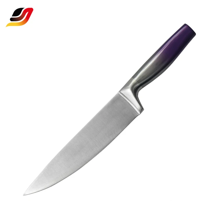 Factory Direct Sale sharp Blade Stainless Steel Hollow Handle Painting Coated 6 Pcs Kitchen Knife Set