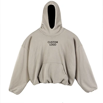 New 640g Oversized Hoodies With Hood Custom Double Lined Hoodie Fleeced Double Layer Men's Hoodie