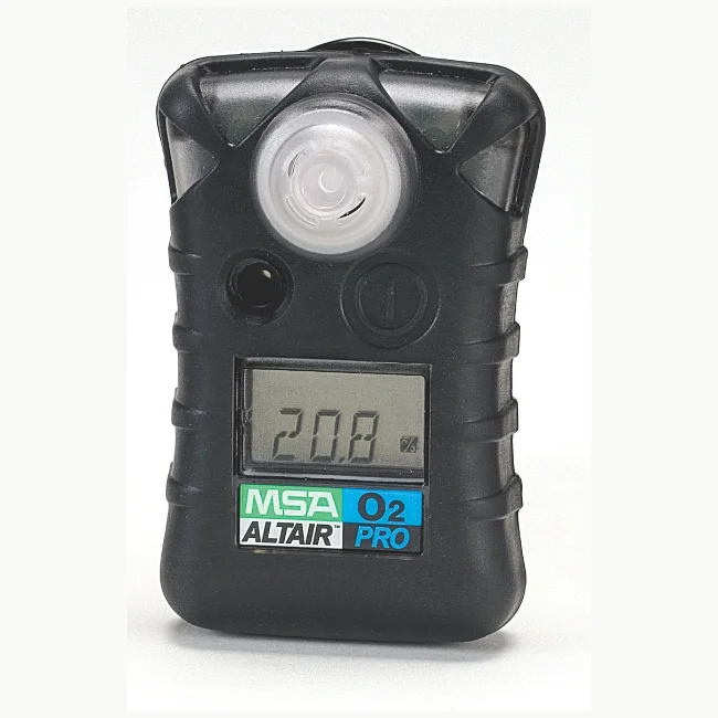 reliable single gas detector MSA ALTAIR PRO  Oxygen O2 detecting gas analyzer