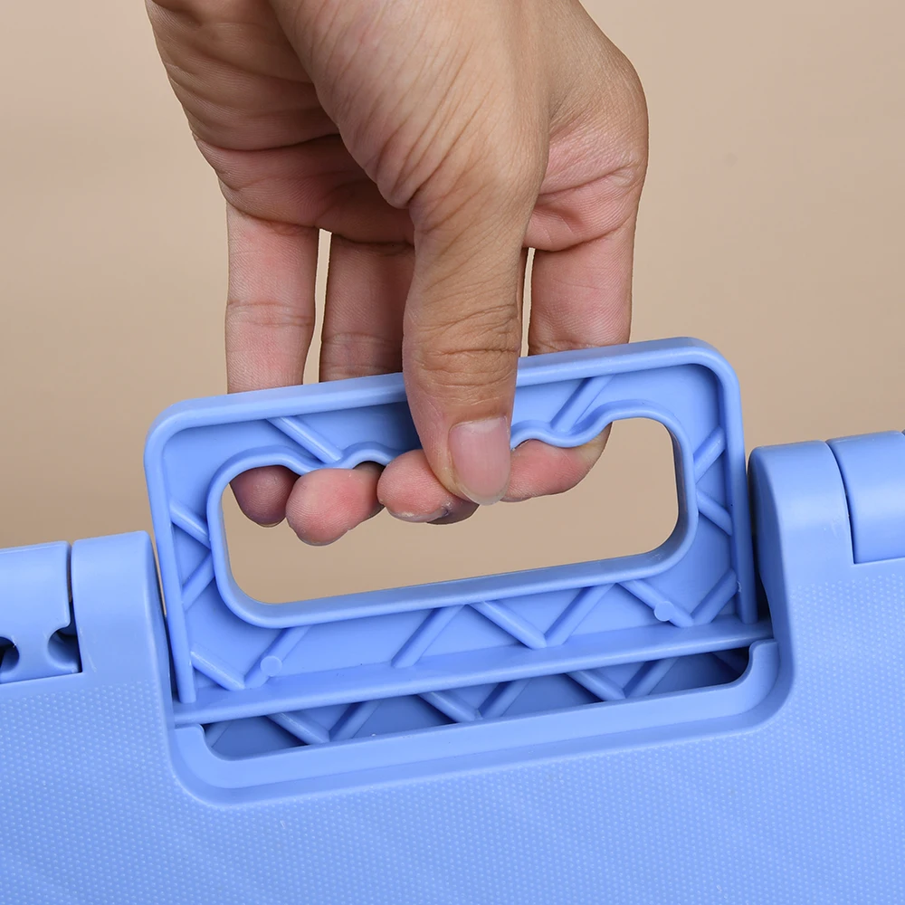 Aohea One Step Folding Portable Folding Stool Kitchen Step Stools Plastic Folding Step Stool Portable Small