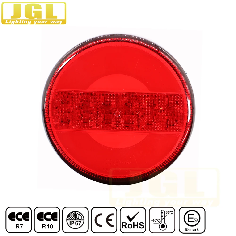 BESPORTBLE Feu Stop Haut Monté Universel Rouge 24 LED 12V - Signal Freinage Puissant Pour Voiture