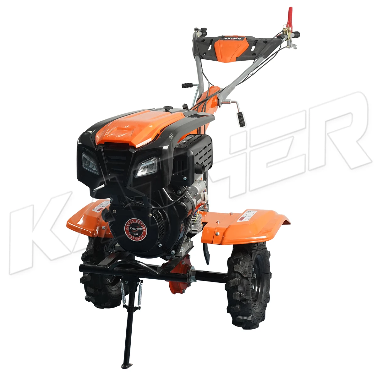 Rukou řízený zahradní zemědělský odstraňovač plevele Vyrobený v továrně Malý nový design Mini motokultivátor Otáčející se provzdušňování půdy Rýhování