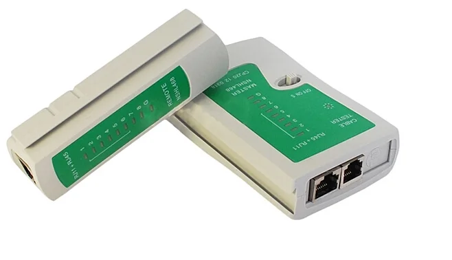 Тестер сети ethernet. Тестер rj45. кабель-тестер master xt-468. cable tester 468 series.