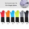 ถุงมือสองนิ้ว ข้อมือตรง ผ้า YO Texture ขนาด 50 ซม. น้ำหนัก 175 กรัม