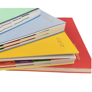 2026 Diario in Pelle Goffrata Soft Cover Daily Notebook Planner Diary Pu Leather 1 Day 1 Page Spanish Language Dated Planner