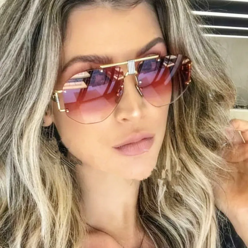 oversized oval sunglasses