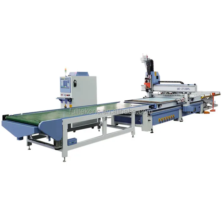 Quick UE 1224 Woodworking CNC Router Panel Furniture Making Machine with Loading Unloading System