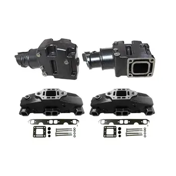 Factory Wholesale Mercruiser Marine Exhaust Kits Mercruiser V8 5.0l 5.7l Small Block Manifolds and Risers for Sale