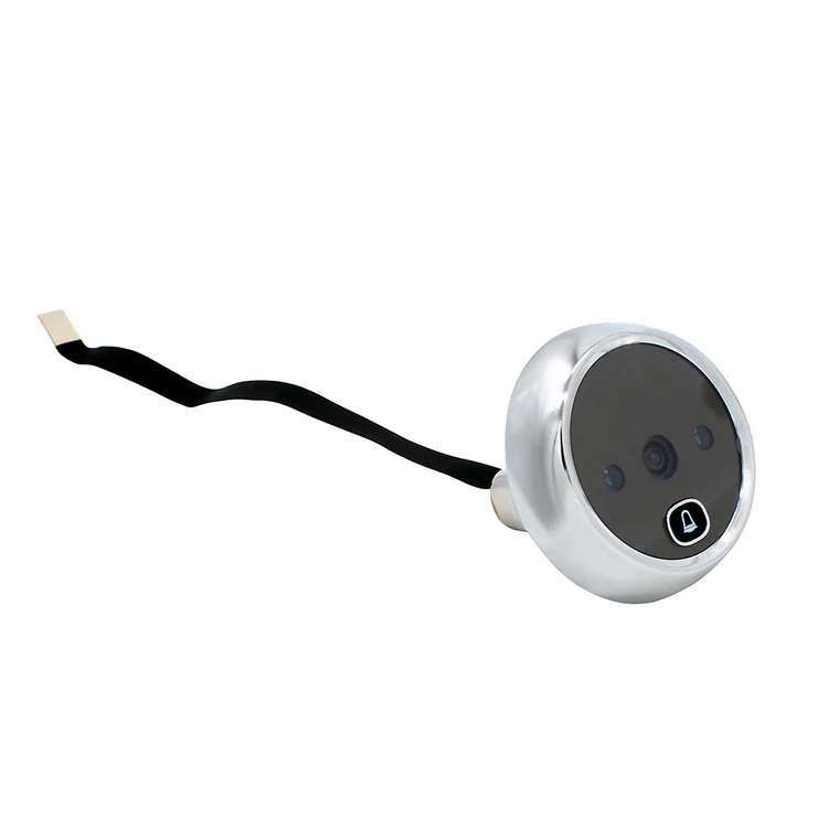 Smart Digital Door Eye Viewer 2.8 Inch HD Video Recording Pictures 0.3MP CE Home