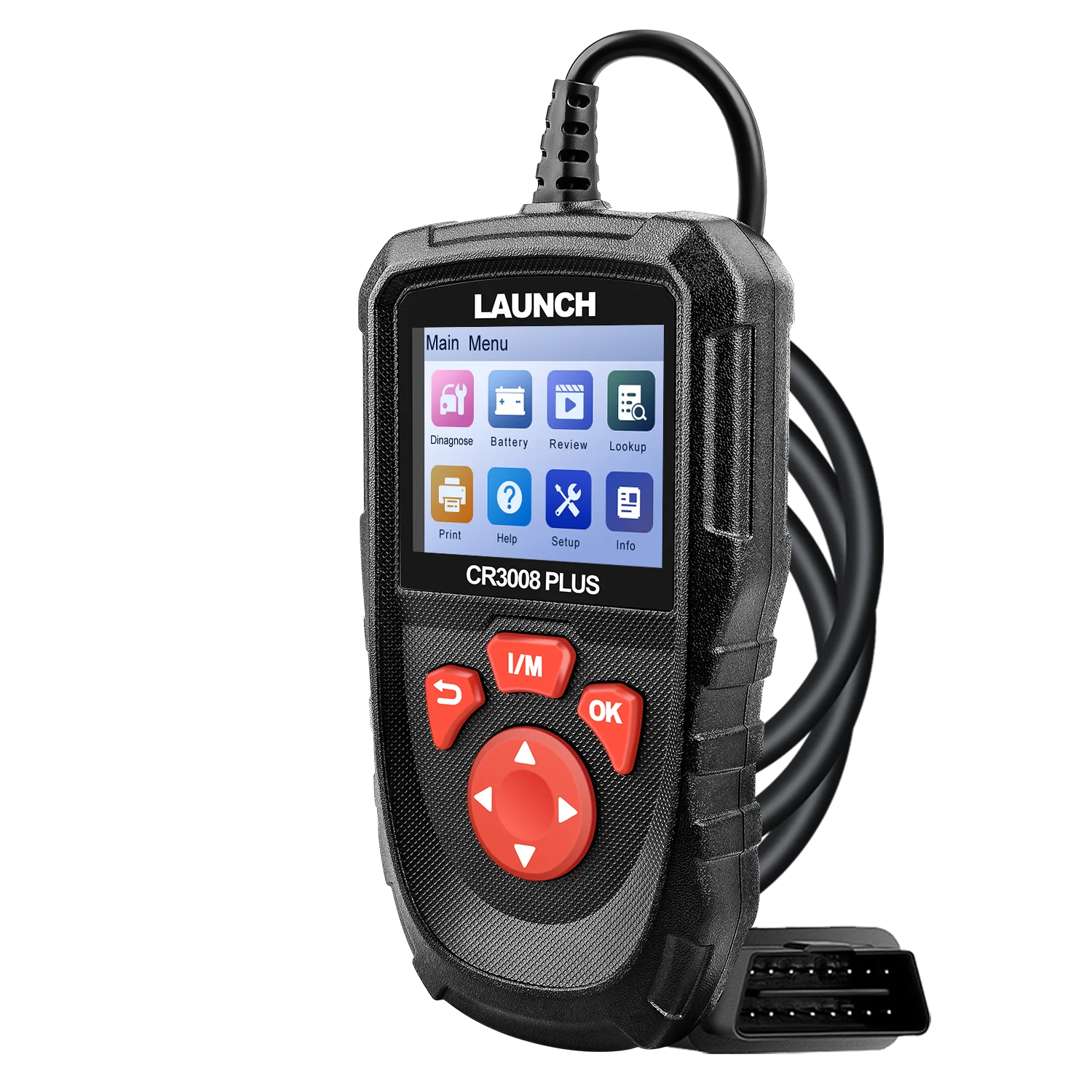 Launch-X431 CR3008 Full OBD2 EOBD Code Reader Scanner, carro OBDII  ferramenta de diagnóstico, Check Engine, Battery Tester, atualização  gratuita, PK KW850 - AliExpress