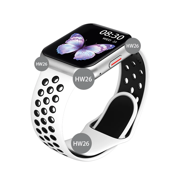 Wholesale 2021 IP67 Tahan Air Plus HW26 Smartwatch Kebugaran Pergelangan  Tangan Gelang HW26 Reloj Smart Watch dengan Jawaban Fungsi Panggilan From  m.alibaba.com