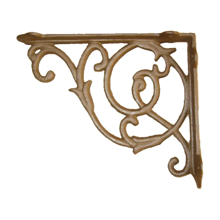 Garden Frontdoor Mountable Decorative Cast Iron Plant Hanger Gape Fruit  Vine Verdigris Hot Seller