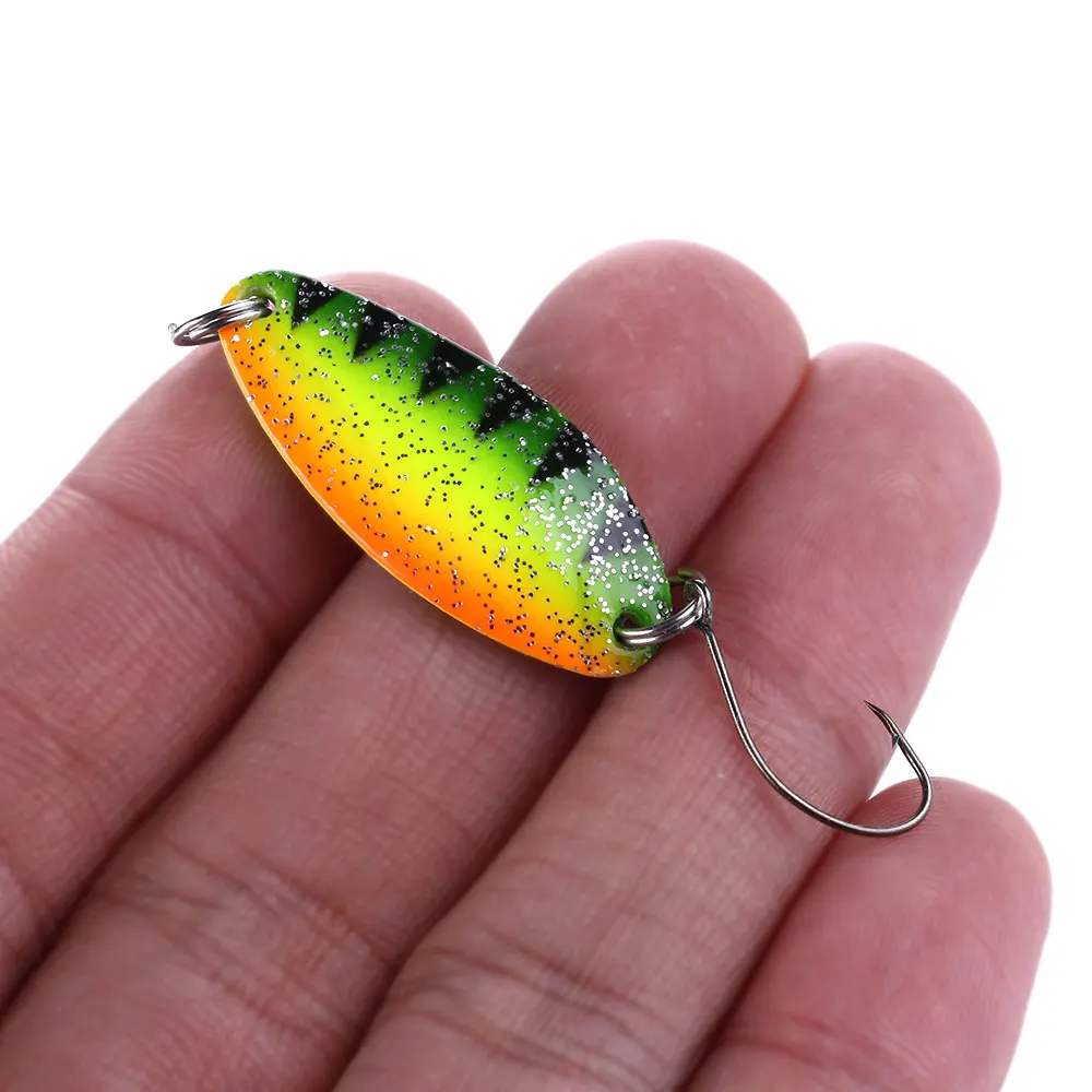 bass spoon fishing lure THKFISH Best Spoons Lures for Trout Pike Crappie Walleye allowing you perfectly set the hook to the fish. Bass Mafia Big Larry Spoons