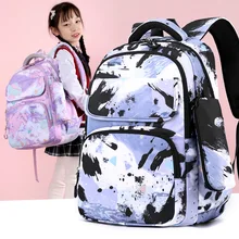 2024 Mochilas Oxford Aesthetic Wholesale School Bags Latest Girls Shoulder Bags Kids Backpack And Lunch Box Sets School Bag
