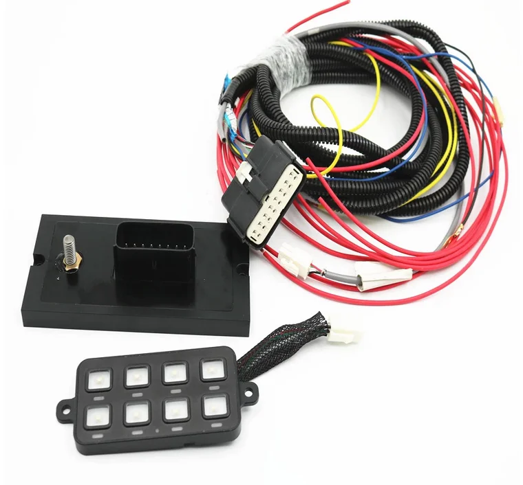 Auto Onoff Rgb Led Car Switch Box Universal Touch Panel 1224v Waterproof Switch Panel For