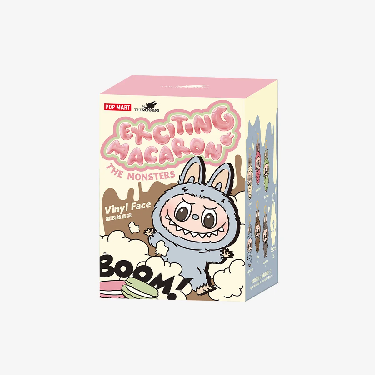 Labubu正規品【Exciting Macaron】シリーズ おまとめ割あり! Popmart Labubu Monsters - Exciting Macaron Doll Plush Toys
