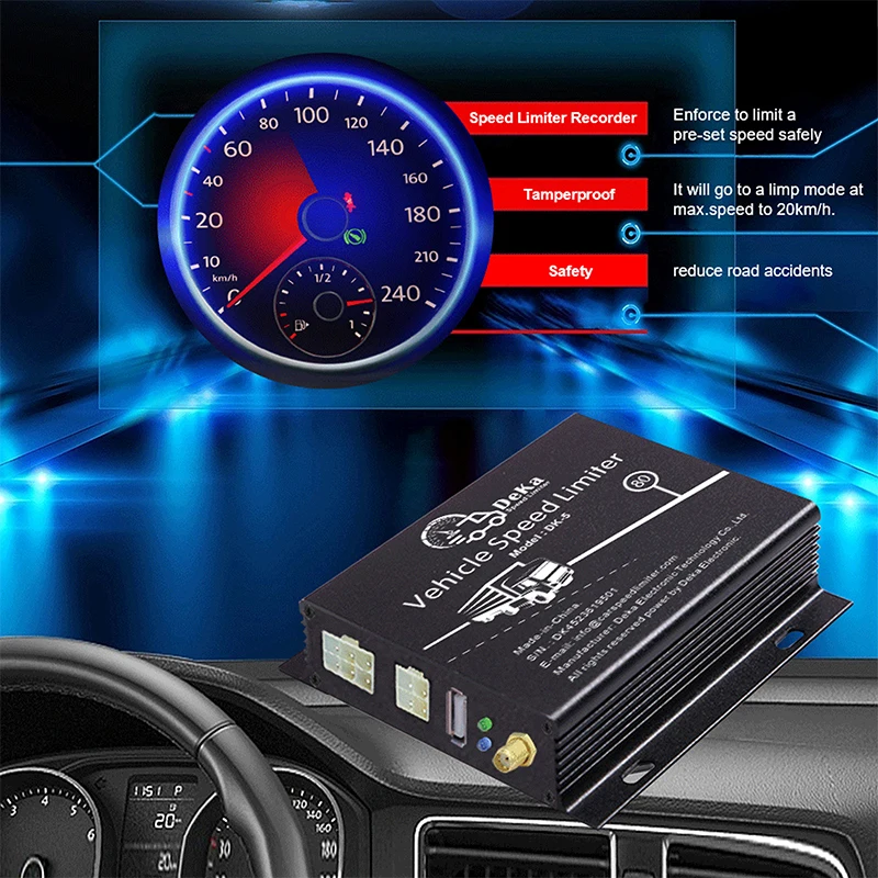 Truck Speed Monitor for Car Rev Vehicle Speed Limiter Device for Russia Germany United Kingdom France Italy Spain Poland