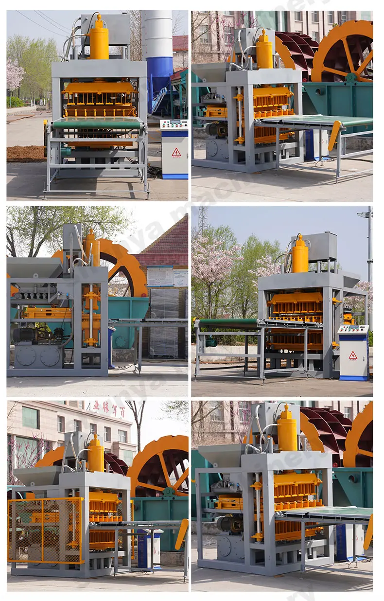 High Safety Level SY7-10 Hydraulic Interlocking Clay Soil Block Machine ...