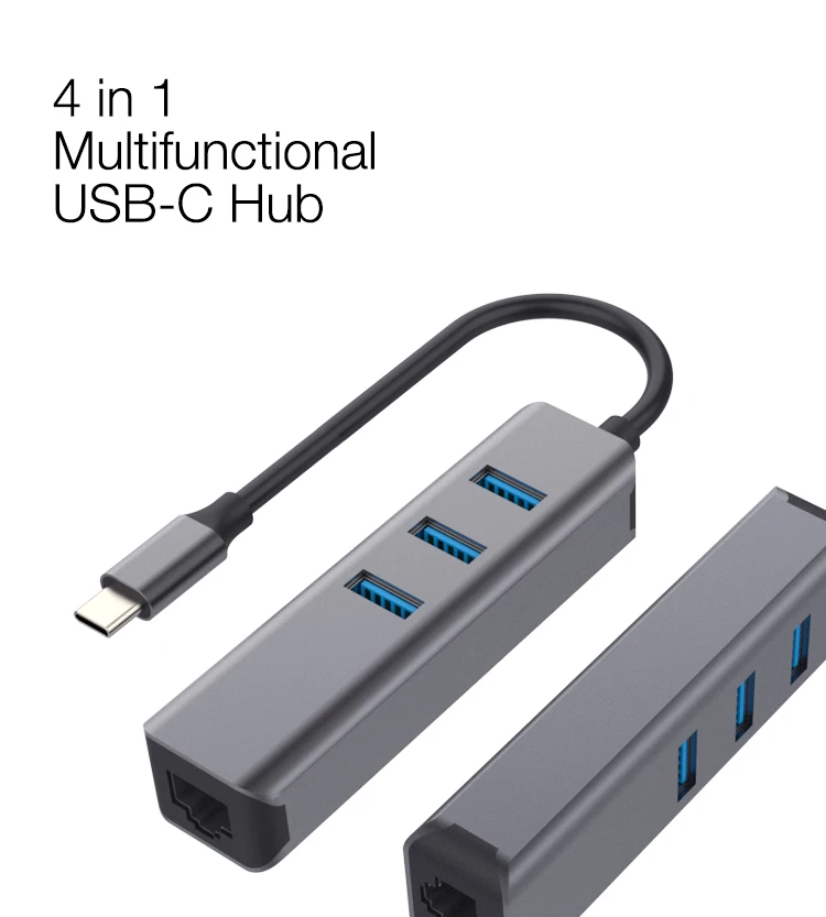 3/7 en 1 USB C hub Type C to HDMI convertidor USB 3.0 Adapter for macbook b2sa 