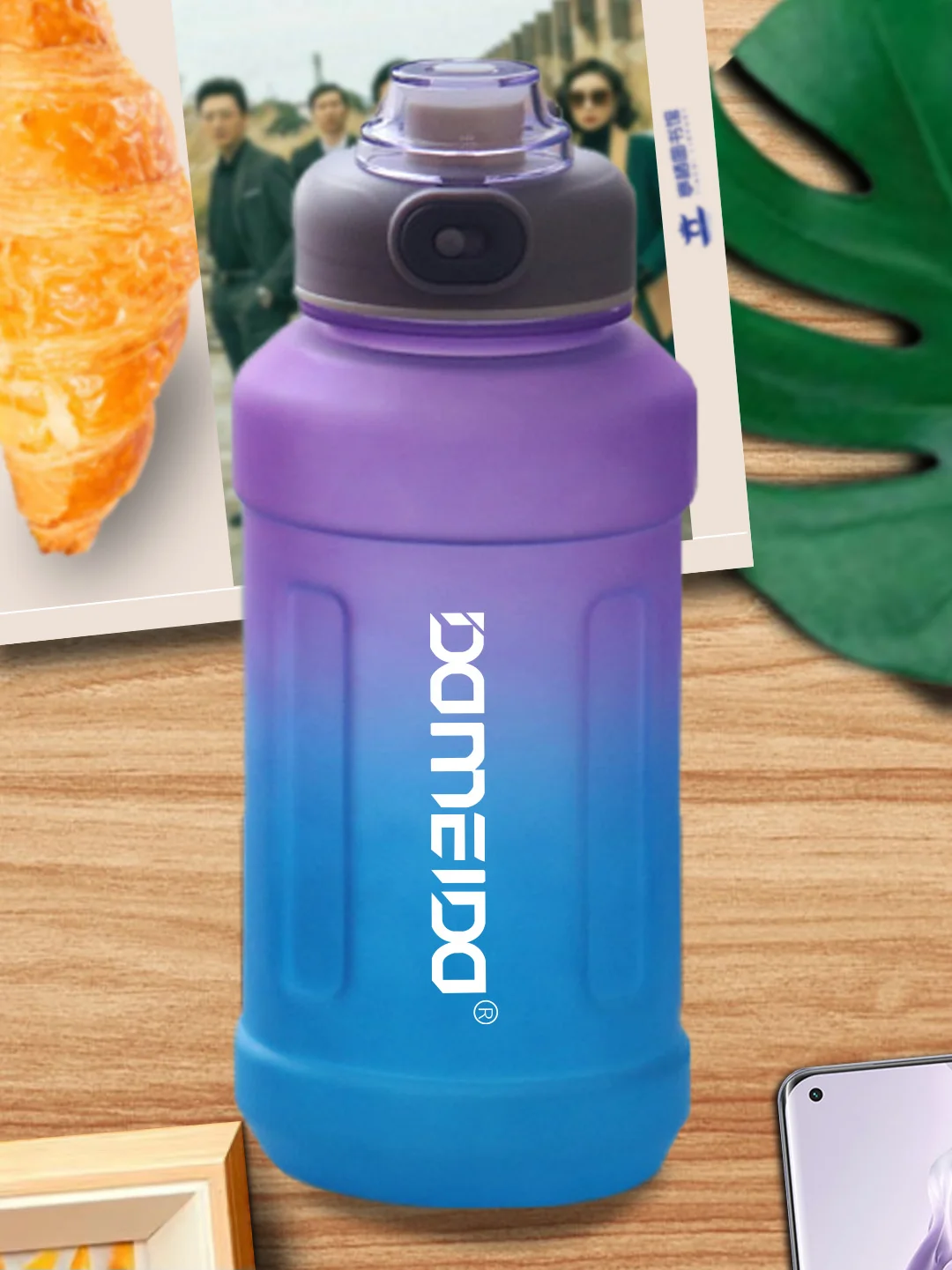 Wholesale Custom 1300ml Portable Bpa Free Sports Fancy Juice And Water Plastic Trendy Water