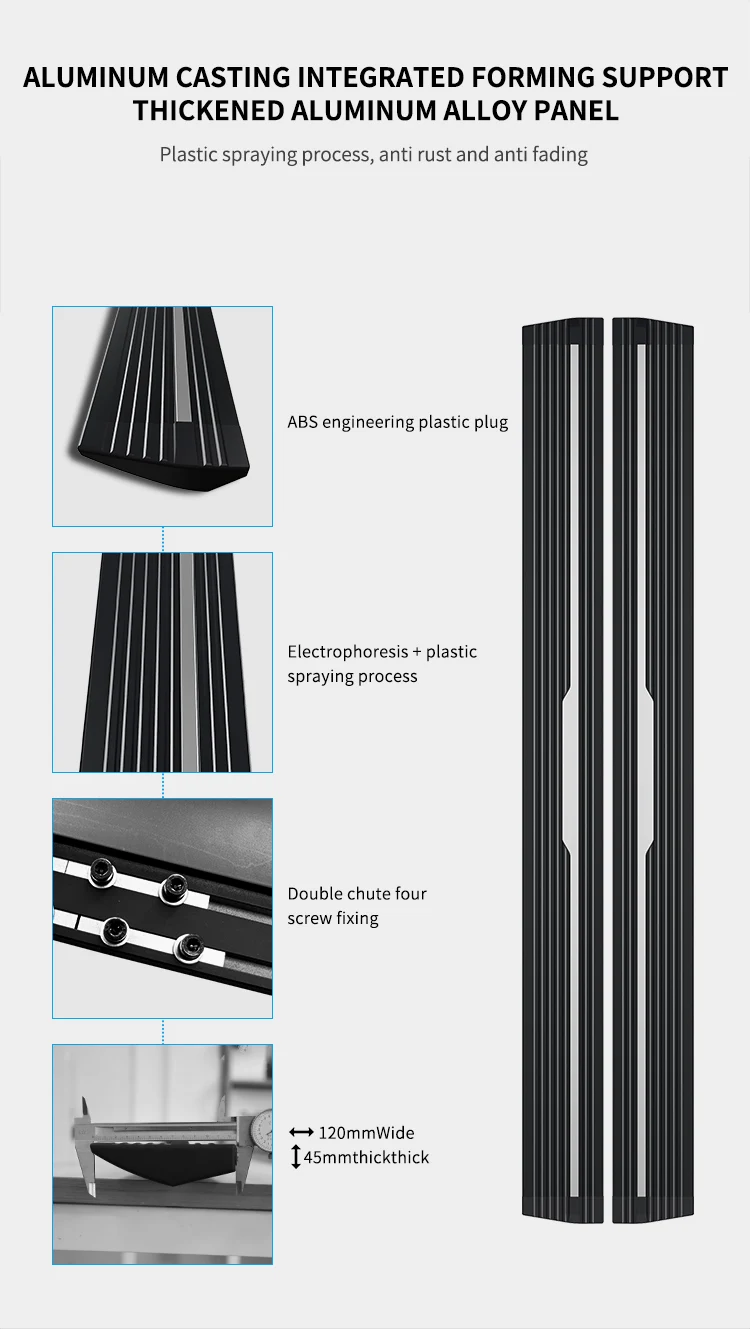 Other Auto Parts Aluminum Alloy Electric Boards ford F150 Running Boards for Ford F-150Raptor Side Step details