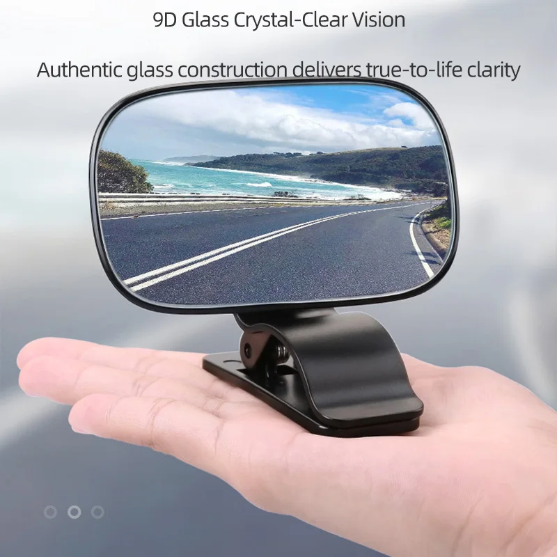 Safely and Wide View Shatterproof Mirror for Infant Rear Facing 360° Rotate Adjustable Baby Car Seat Mirror
