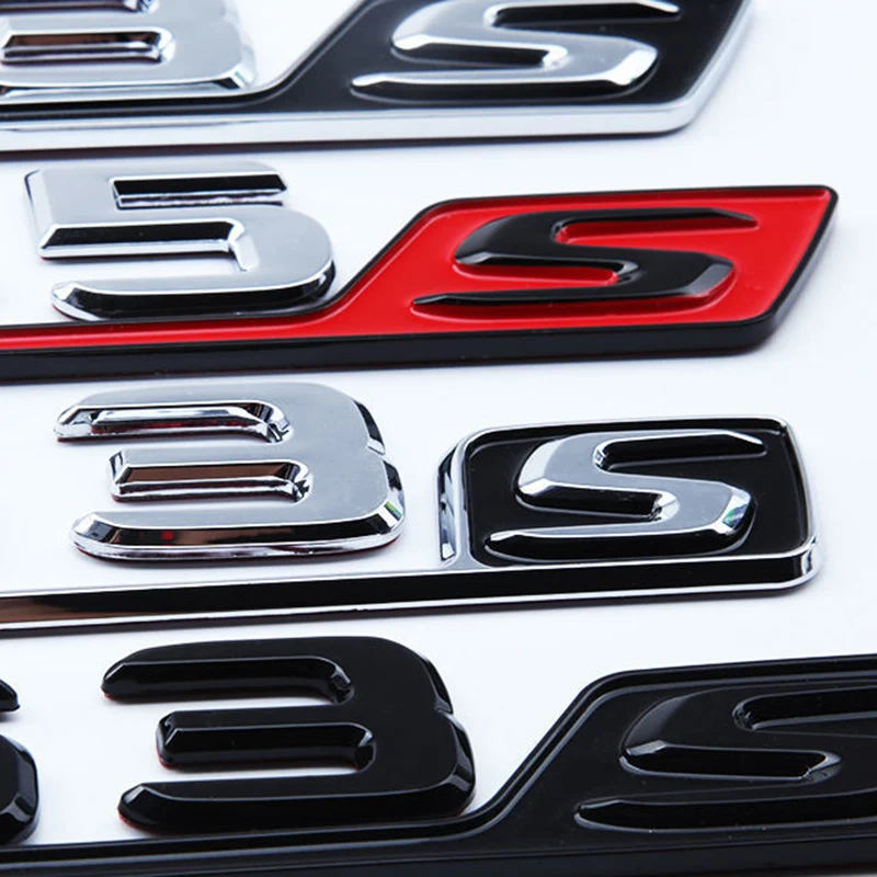 4,52 BLJS 3D AMG Emblem ABS Trasero Maletero Logo Insignia Decoración Calcomanía de Regalo Cromo 18,5 cm