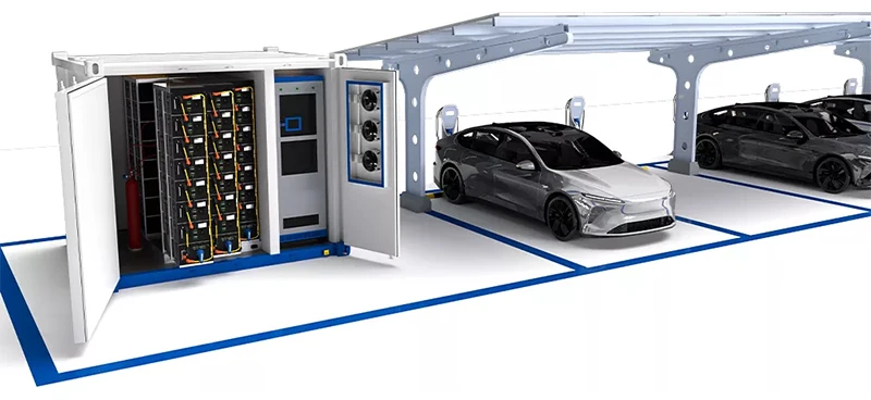 product cts integrated solar ev charging station solutions dc solar ev charger with lifepo4 battery system and pv panels-13