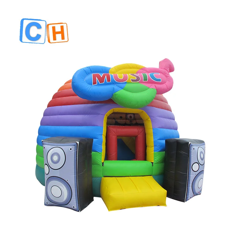 CH Custom Outdoor Bouncy Inflatable combo water Slides Bounce Car Playground Big Commercial Kids games Inflatable Slides manufacture