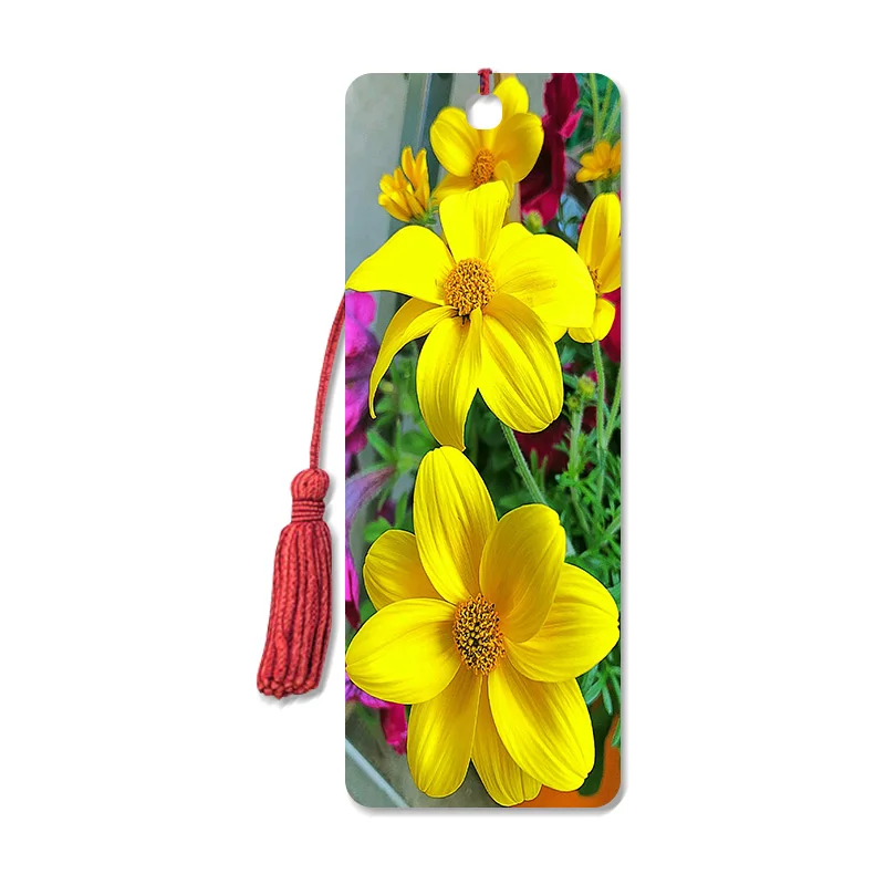 3D Lenticular Printing Bookmarks With Tassel