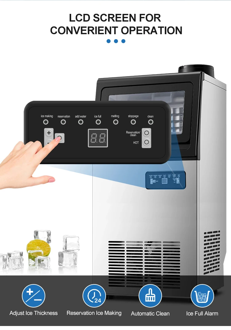Ice Machines, 36kg/24Hour, 5kg, 110v/220v - detail 10