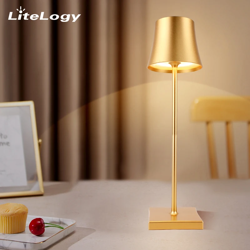 Litelogy Design Led Lamp European Style Luxury Modern Nordic Hot Seller  Rechargeable Table Lamps