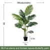 Palmier Areca vert de 1,5 mètre