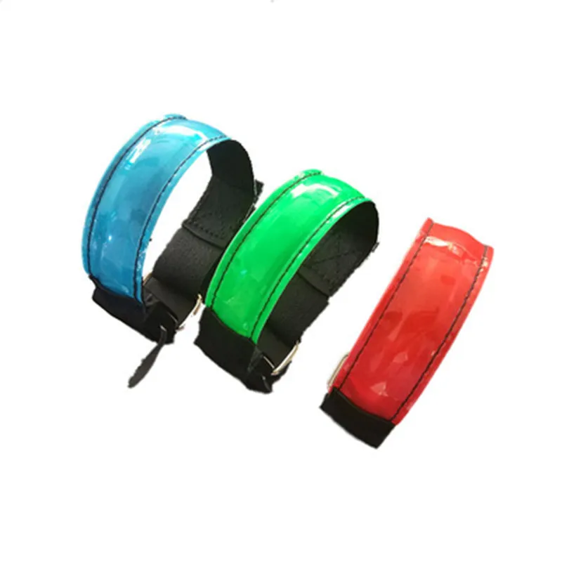 USB Rechargeable LED Power Bracelet Nylon Luminous Arm Wrist Band with Flashing LED Light