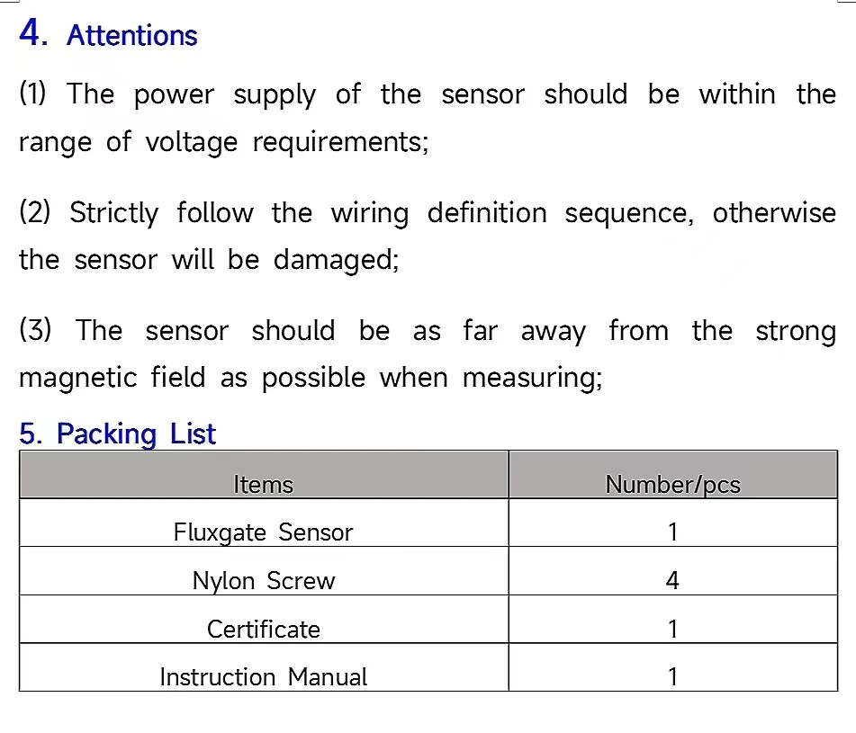 High Precision Fluxgate Magnetometer Sensor for Geology