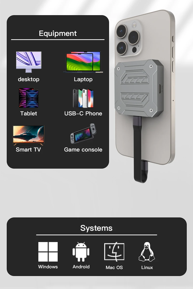 Chinese factory supplier supply Type C Usb3.1 10gbps Nvme Pcie M2 Ssd Magnetic Enclosure With 100w Pd Usb C Magnetic M.2 2230 Nvme Ssd Enclosure - Buy M.2 Magnetic Mobile Ssd Case usb-c Ssd Magnetic Case m.2 Nvme Pcie 2230 Magnetic Ssd Enclosure