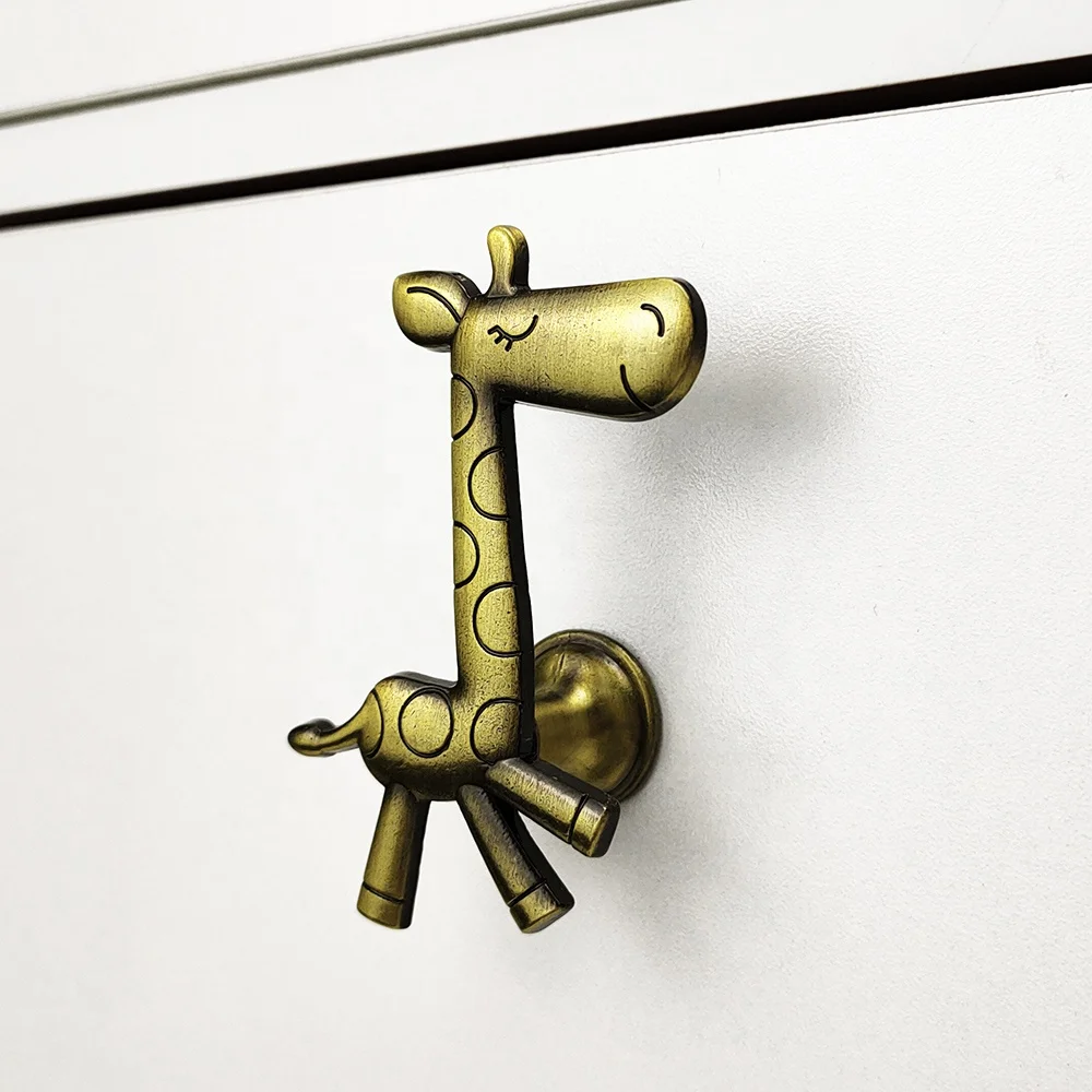 Giraffe Cabinet Knobs Children's Pet Drawer Handles Animal Knobs - Buy  Furniture Funky Cabinet Knobs,Animal Door Knobs,Children's Knob Product on  