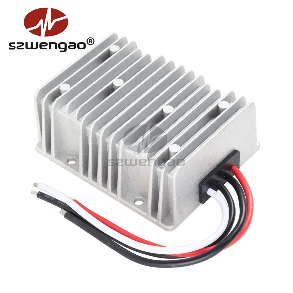 Waterproof Power Converter 12V 24V to 5V 40A 45A 50A DC DC Step Down Power Supply Buck Voltage Regulator for LED Cars