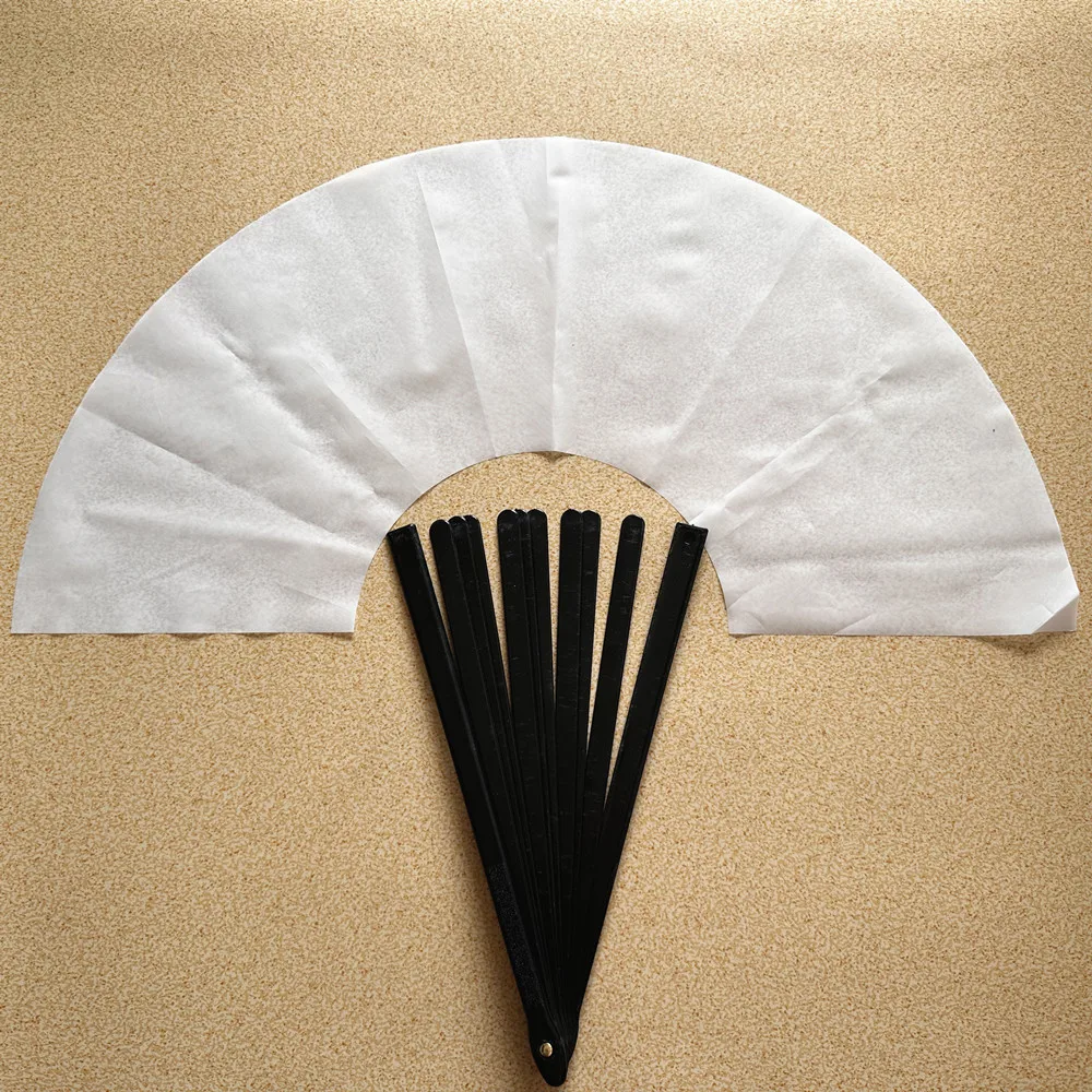 Clack Fan Ribs 10 Inch 13 Inch Big Sublimation Blanks Clack Fans PLASTIC RIBS KONG FU ...