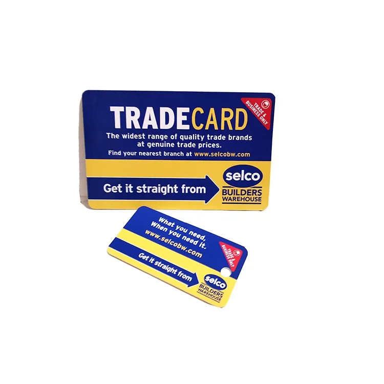 Mini Non-Standard Combo Card Magnetic Stripe Loyalty Key Tag with NFC & RFID Interface for Supermarkets Malls Paper Material