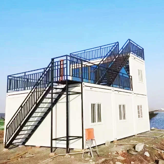 Modular Tiny House Prefab Relief Camp Emergency Rescue Mobile Living Container House20 ft Detachable Modular House