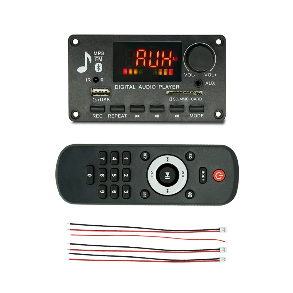 Bluetooth Kit Mp3 Player Module Bluetooth Audio Decoder Board 2x40w  Amplifier Dc7v 26v - Buy Bluetooth Kit,Mp3 Player Module,Bluetooth Audio  Decoder