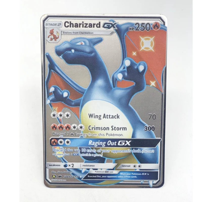 Personalized Gold & Black Charizard Metal Game Cards - Wholesale Pokmon Cards, Perfect For Collectibles & Gifts Personalized Gold & Black Charizard Metal Game Cards - Wholesale Pokmon Cards, Perfect For Collectibles & Gifts