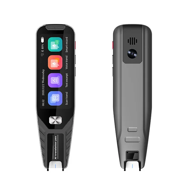 Penna Traduttrice Con Display 2.99" – Traduce In 135 Lingue, Offline In 12 Paesi, Ricarica USB-C E Batteria 820mAh