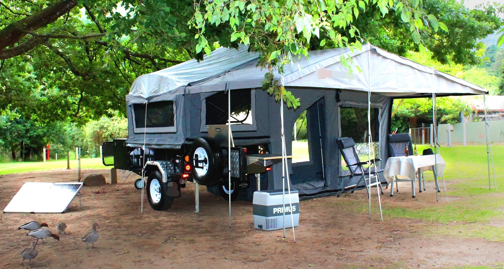 SEC Small Offroad Camper Trailer Lightweight Travel Trailer