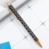 Water drop pattern black (rose gold)