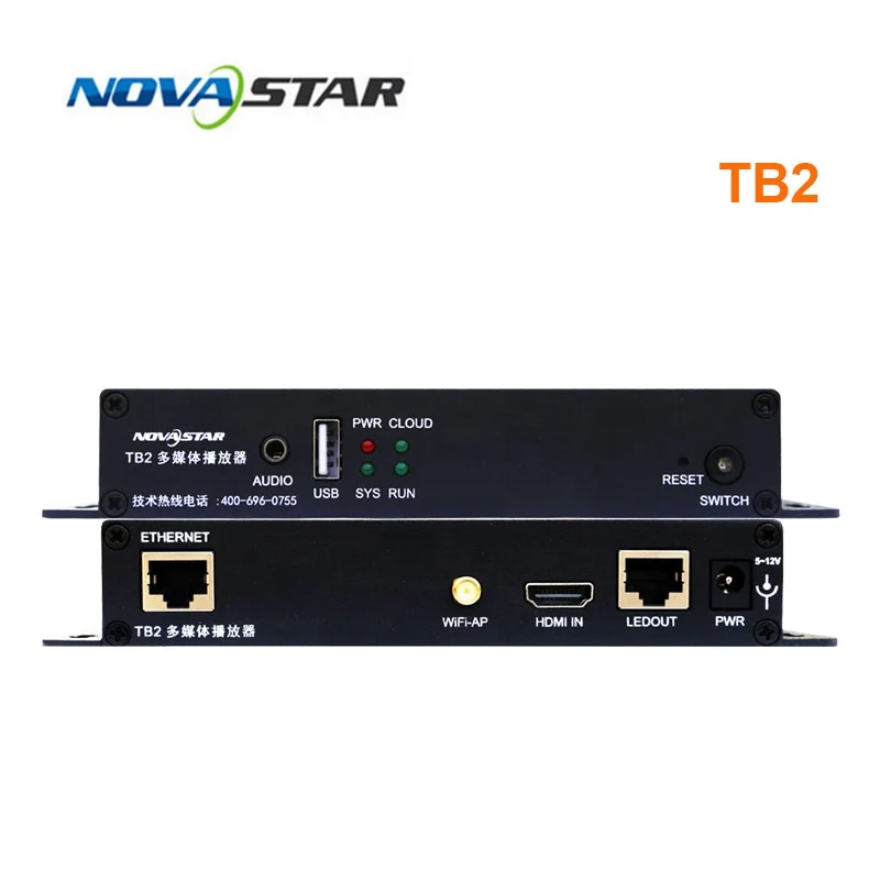 Novastar Taurus Multimedia Player TB1 TB2 TB30 TB40 TB50 TB60 TB8 LED Display Screen Controller
